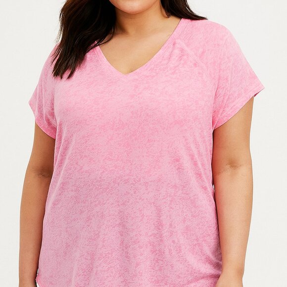 Tek Gear Essential Top - Pink - Size Medium - Picture 1 of 6